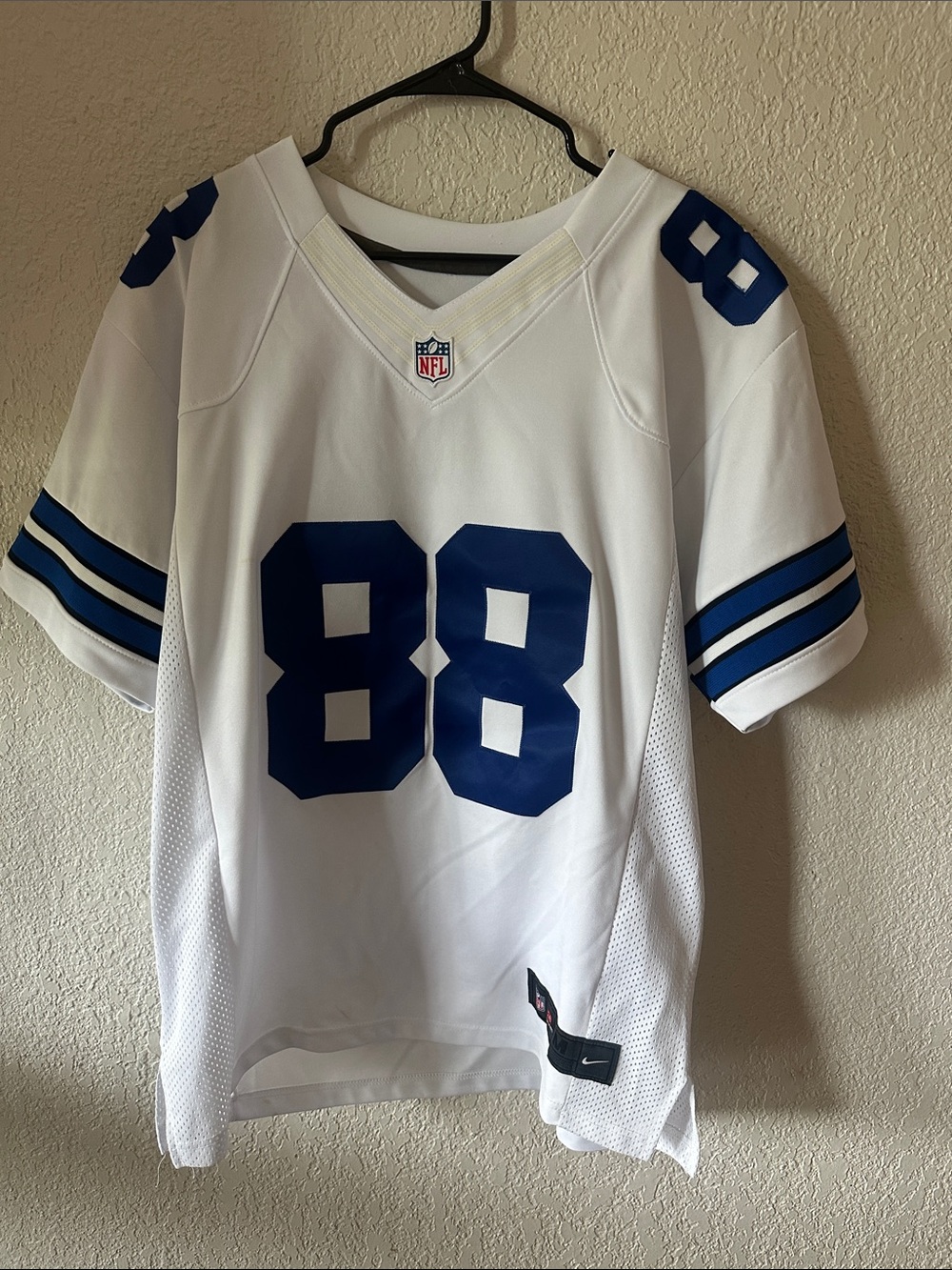 NFL Dez Bryant White Cowboys Football Jersey #88